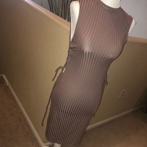 Ribbed Bodycon Midi dress